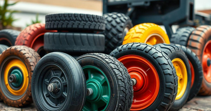 Como Escolher a Roda de Borracha Ideal para Carrinho de Carga Como Escolher a Roda de Borracha Ideal para Carrinho de Carga