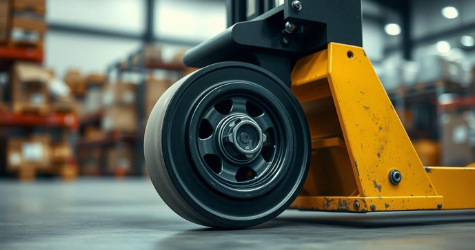 Roda para paleteira manual é essencial para eficiência e segurança no transporte de cargas Roda para paleteira manual é essencial para eficiência e segurança no transporte de cargas