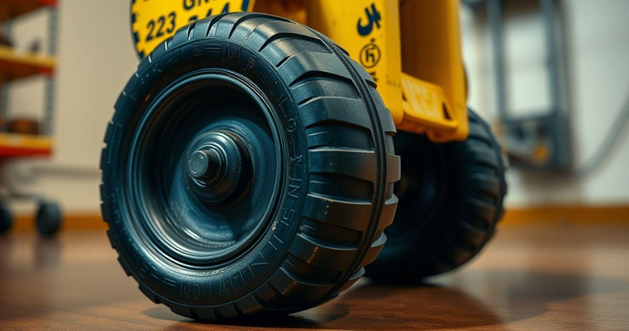 Como Escolher a Roda de Borracha ideal para seu Carrinho de Carga