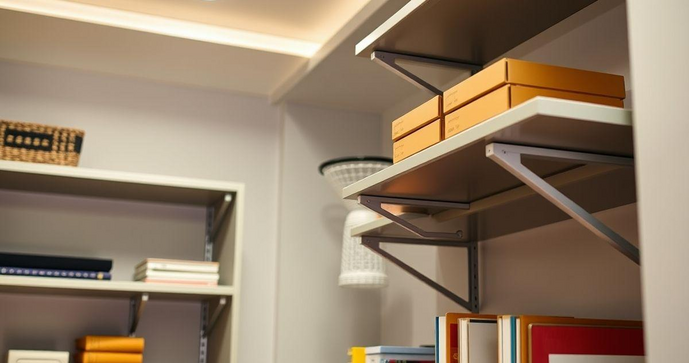 Como Escolher Trilhos com Suporte para Prateleiras para Maximizá-las Como Escolher Trilhos com Suporte para Prateleiras para Maximizá-las