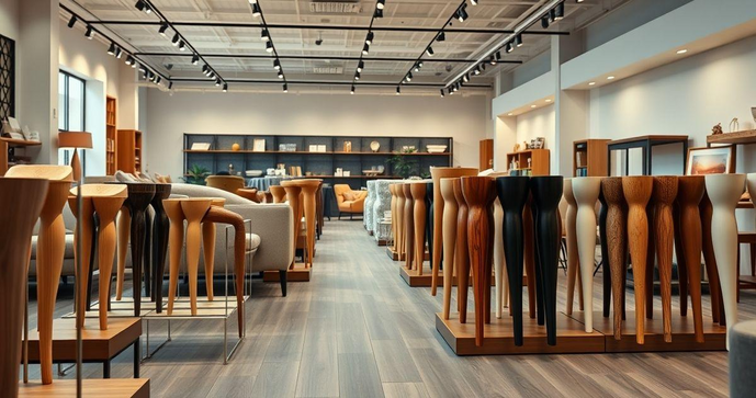 Loja de pés para móveis: como escolher os melhores para sua decoração