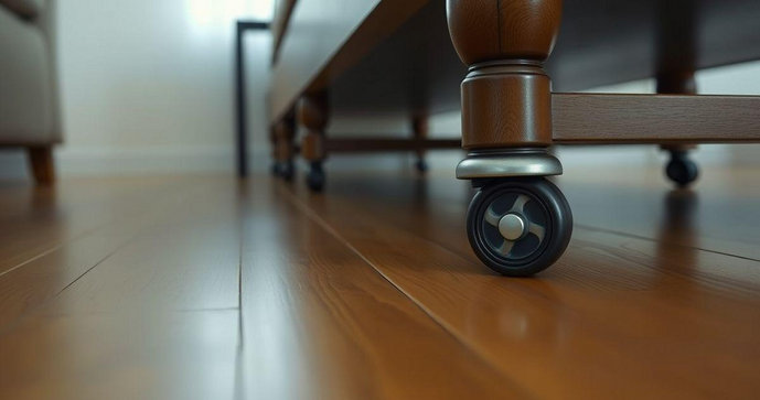 Rodinhas para móveis que facilitam a mobilidade e a organização do seu espaço Rodinhas para móveis que facilitam a mobilidade e a organização do seu espaço