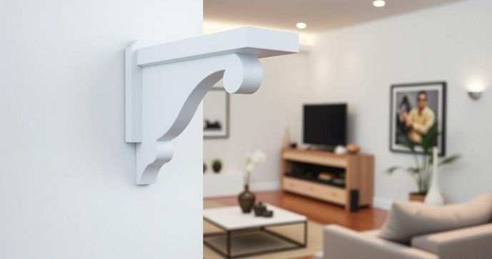 Mão Francesa Branca 40cm: A Melhor Escolha para Sua Decoração