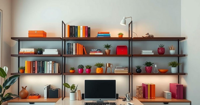 Trilhos com Suporte para Prateleiras: A Solução Ideal para Organização