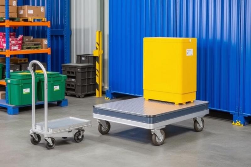 Carrinhos industriais plataforma: O modelo ideal para sua empresa