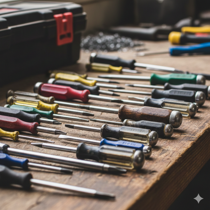 Chaves de Fenda: Tipos, Preços e Dicas Essenciais para Escolher a Ferramenta Perfeita