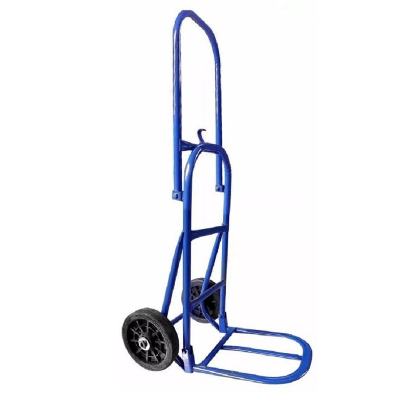 Carrinho Armazém Dobrável Azul 150 kg Reforçado