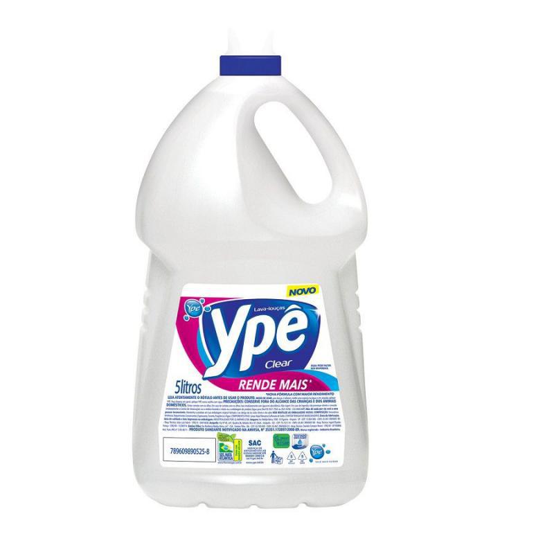 Detergente Líquido Ypê Clear 5 litros