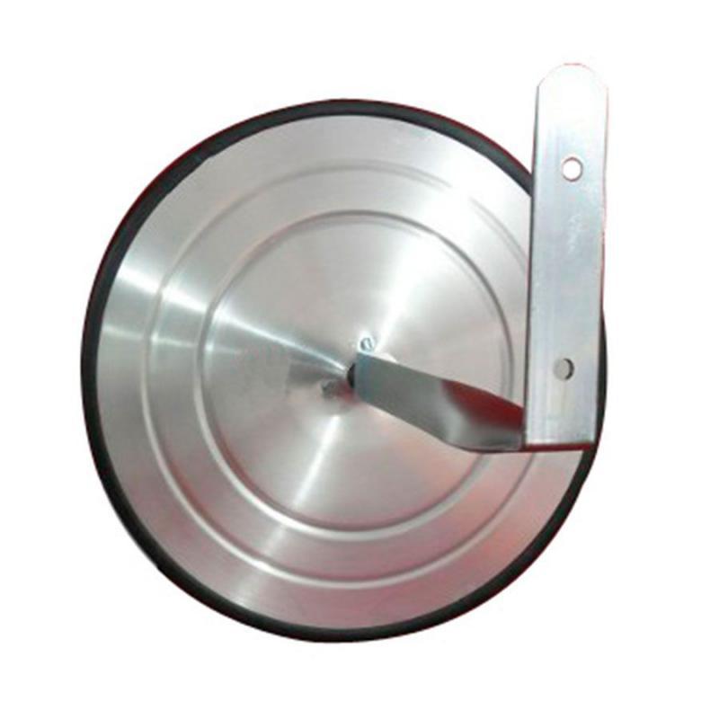 Espelho Convexo 40 cm com borda de Borracha