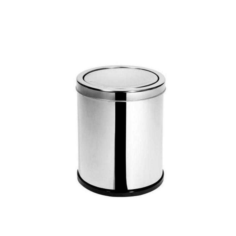 Lixeira Inox com Tampa Basculante 6,9 litros Purimax