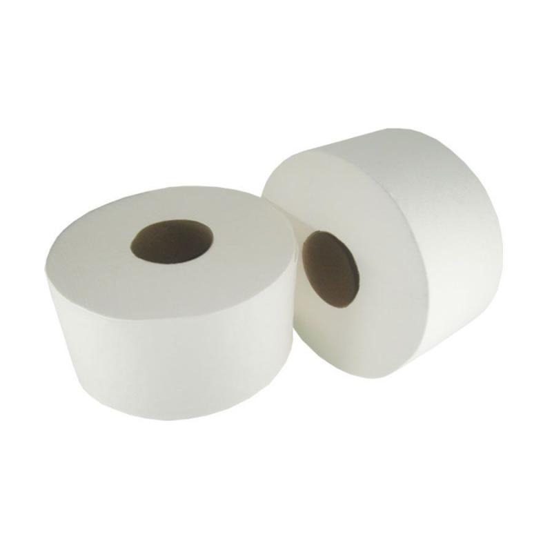 Papel Higiênico Rolão Branco 300m x 8uni