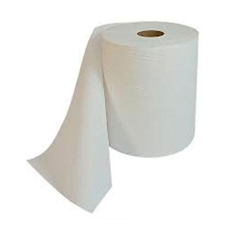 Papel Toalha Bobina Branco 200mt x 6uni