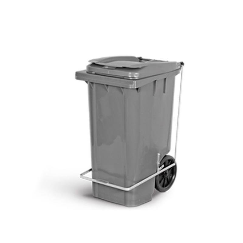 Container 240 litros Diversas Cores com Rodas, Tampa e Pedal