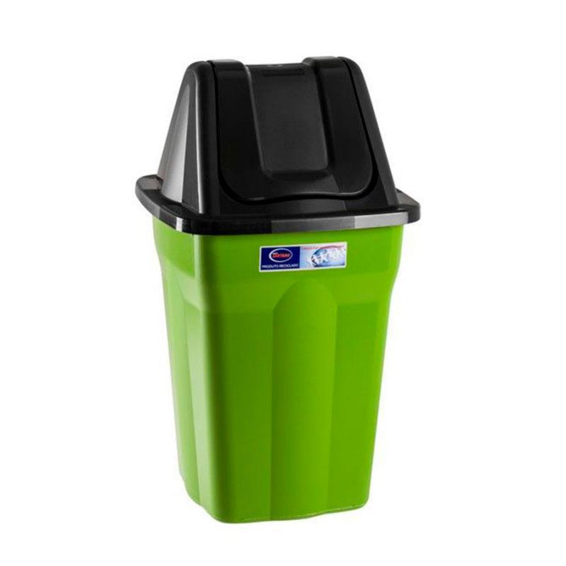 Lixeira Basculante 60 litros Diversas Cores Santana