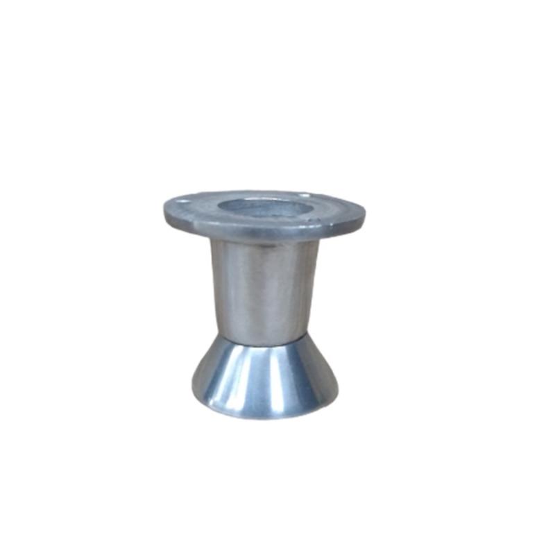 PE DE ALUMINIO CONICO BASE ABERTA 05 CM