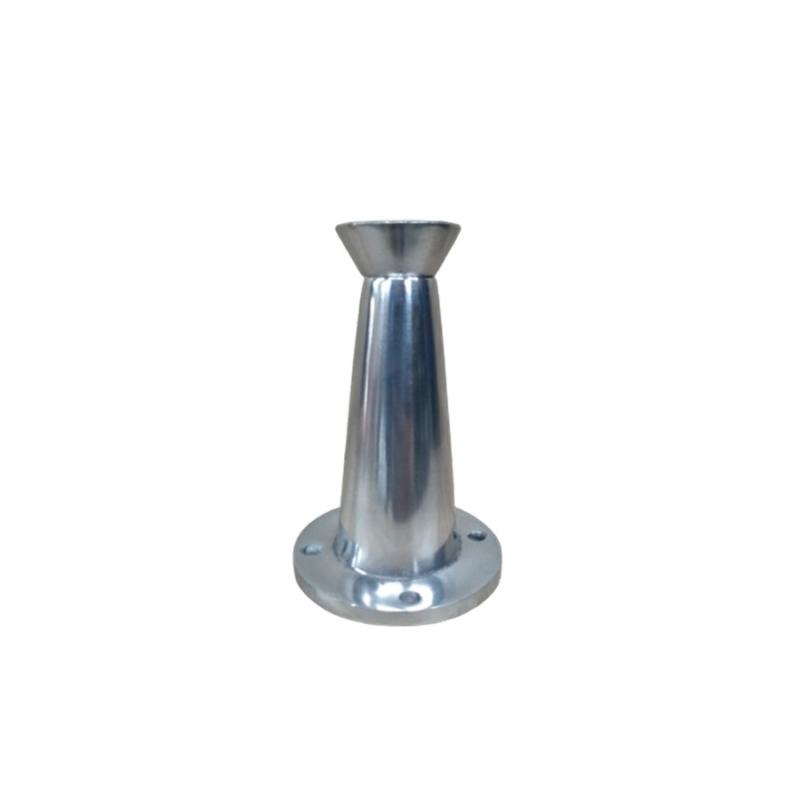 PE DE ALUMINIO CONICO BASE ABERTA 13 CM